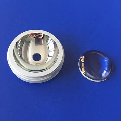맞춤형 BK7 재료 LED 반사 컵 25mm 지름과 150mm 초점 길이