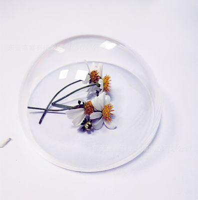 14.5mm 둥근 광학 유리 렌즈, 폴리탄산염 LED 광학 렌즈