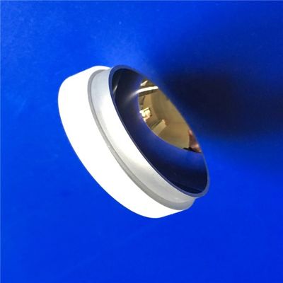 맞춤형 BK7 재료 LED 반사 컵 25mm 지름과 150mm 초점 길이