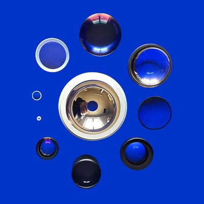 맞춤형 BK7 재료 LED 반사 컵 25mm 지름과 150mm 초점 길이