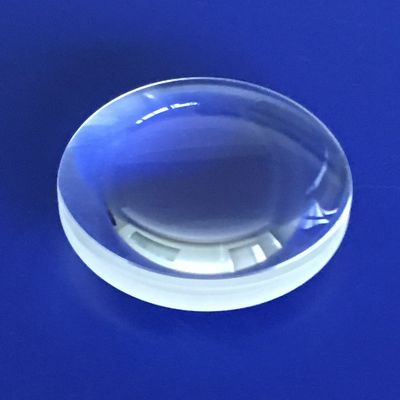 300 밀리미터 광학유리 렌즈 양면이 볼록한 비구면 용융 실리카 둥근 글래스 렌즈
