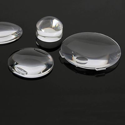 BK7 광학 유리 렌즈 PMMA 10-20mm 평면 볼록 렌즈