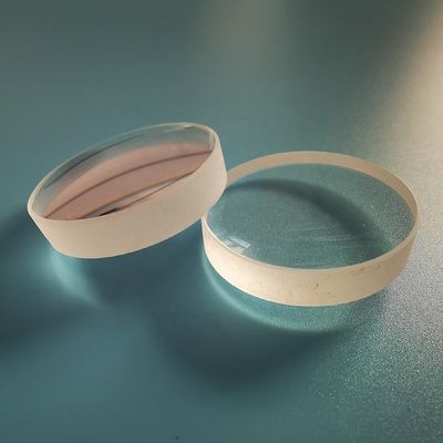AR 코팅 평면 볼록 구형 융합 실리카 렌즈 반사 방지 코팅