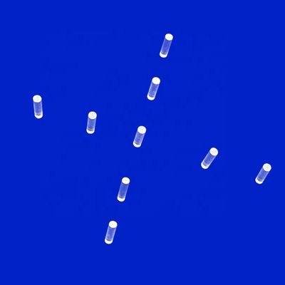 10mmx60mm 사파이어 0.5mm ~ 50mm 레이저 기계 용 유리 막대 렌즈